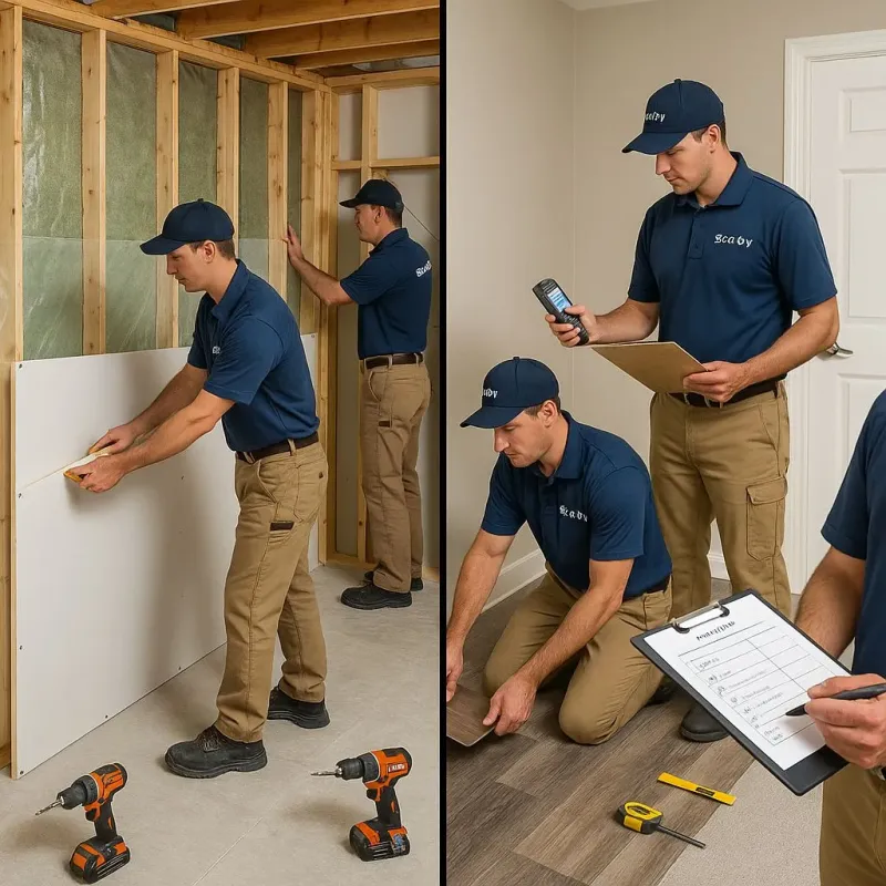 Repairs and Reconstruction process in Lewisville, WA