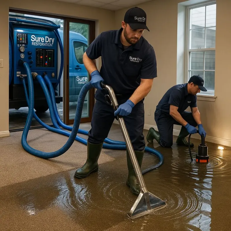 Water Extraction and Removal process in Lewisville, WA